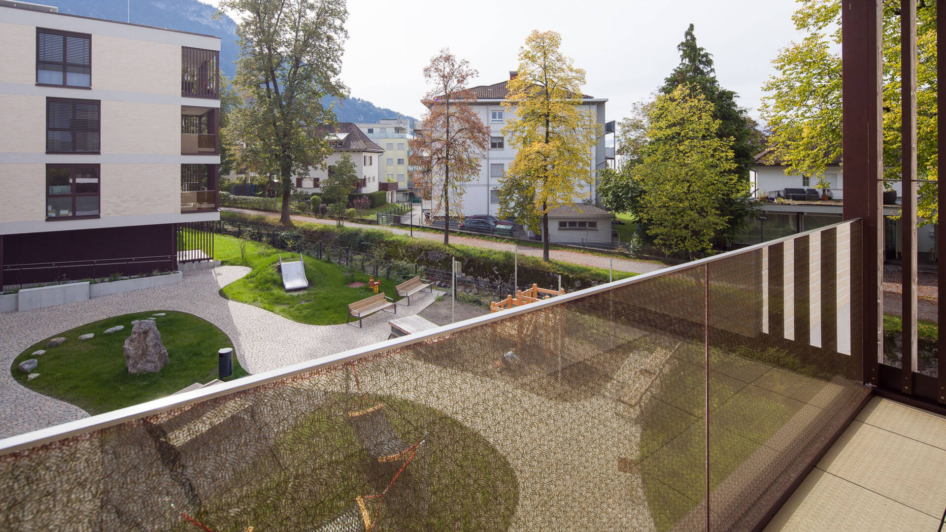 Wohnanlage Am Emsbach II, Hohenems - Südterrasse Top B3