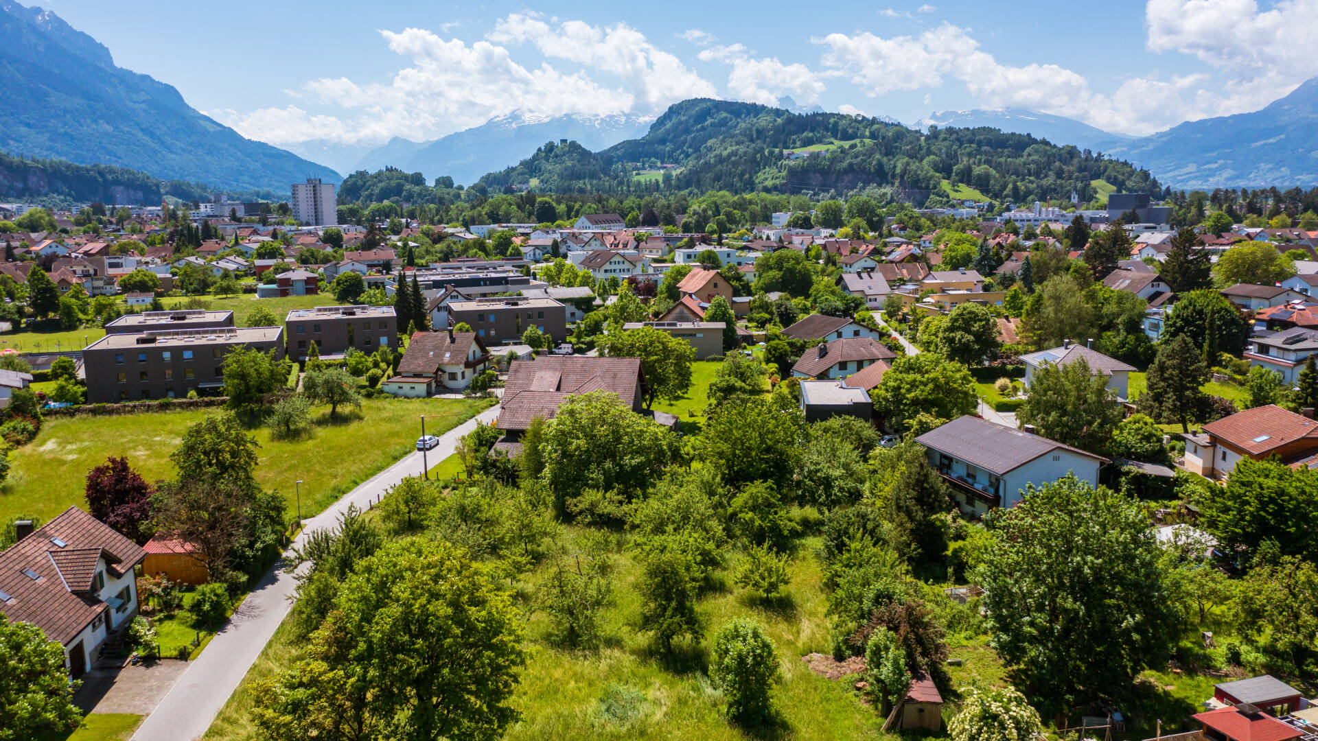Bifangstraße in Feldkirch Bifangstraße in Feldkirch