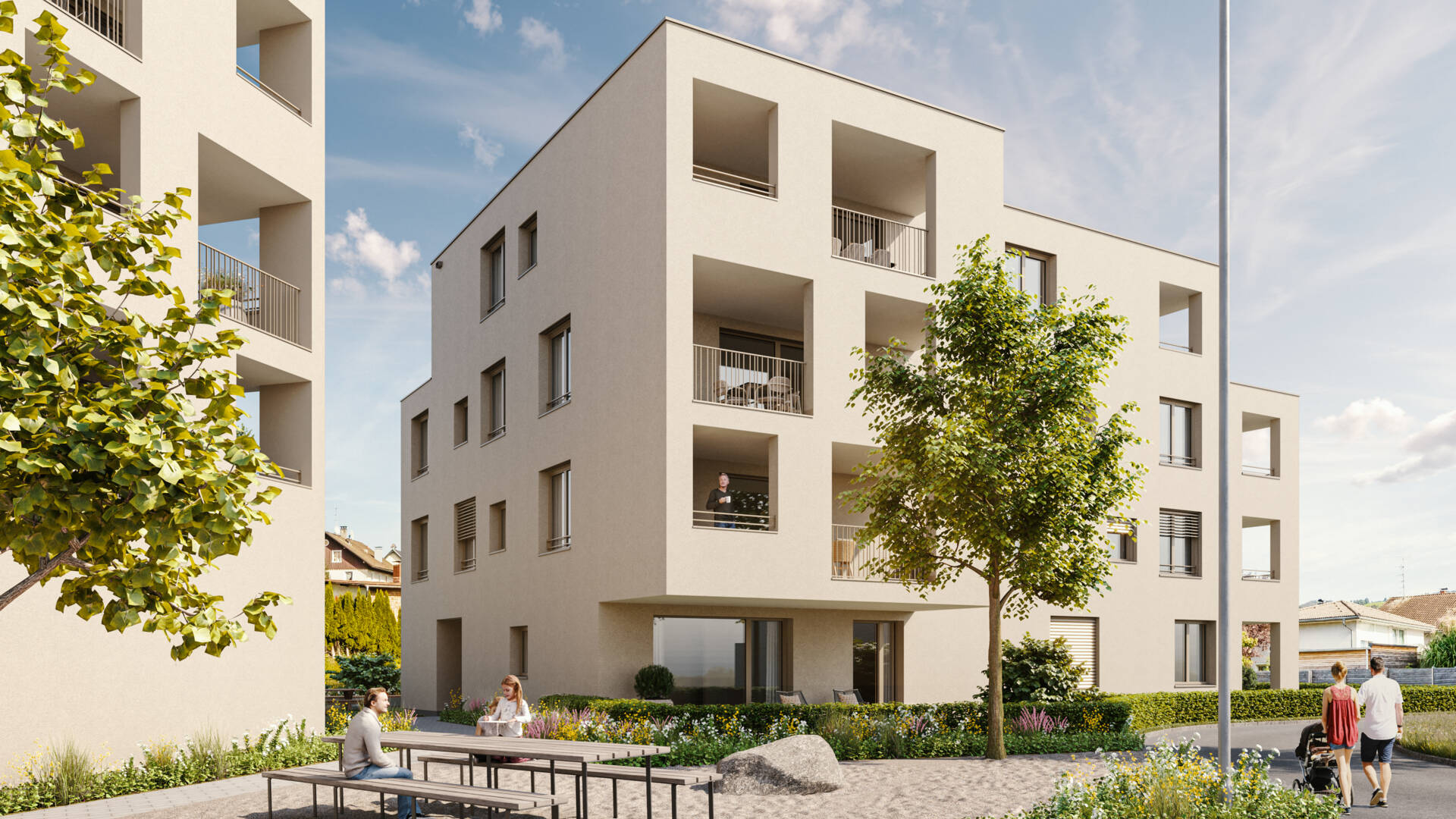 Grabenweg, Dornbirn-Ansicht-S&uuml;dwest