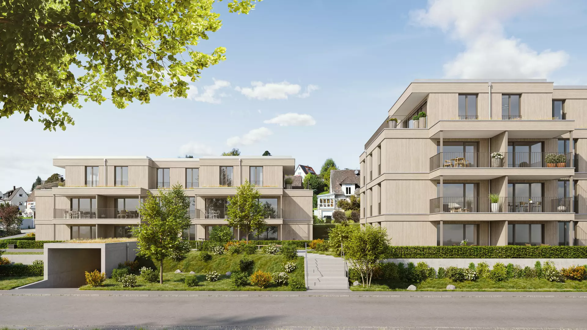 Rickenbacher Straße in Lindau Rickenbacher Straße in Lindau