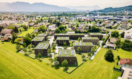 Am Römerstein in Höchst Luftbild 01 i+R Wohnbau GmbH