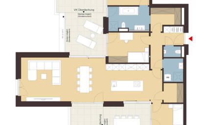 Riedergasse, Bregenz-Grundriss Whg 25