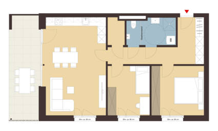 Weidenweg,Dornbirn-Grundriss Whg 02 Weidenweg,Dornbirn-Grundriss Whg 02