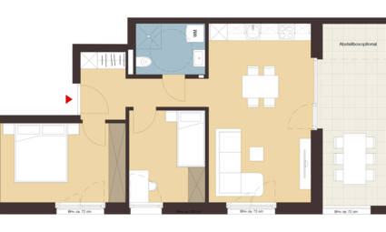 Grabenweg, Dornbirn-Grundriss Whg B09 Grabenweg, Dornbirn-Grundriss Whg B09