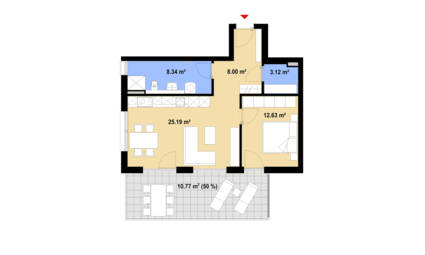 Grundriss C22 | Bad Wörishofen, Obere Mühlstraße  Grundriss C22 | Bad Wörishofen, Obere Mühlstraße