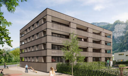 Hellbrunnenstraße in Hohenems Ansicht 05 i+R Wohnbau GmbH