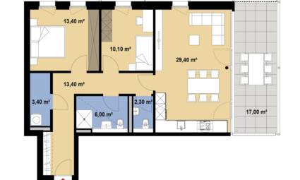 Grundriss Wohnung 05