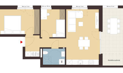 Grabenweg, Dornbirn-Grundriss Whg B08 Grabenweg, Dornbirn-Grundriss Whg B08