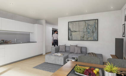 Neugr&uuml;tt-Innenraum-Top 22-Kochen