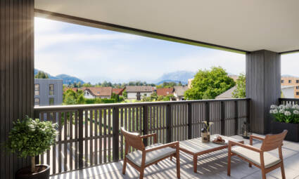 Hellbrunnenstraße in Hohenems Aussicht 01 i+R Wohnbau GmbH
