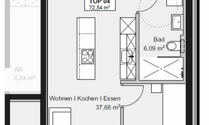 Hellbrunnenstrasse Hohenems Whg B04 3-Zimmer