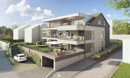 Mühlhofer Straße Daisendorf Animation 3 I i+R Wohnbau