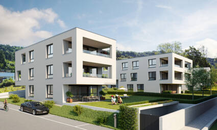 Seeblick II in Lochau Ansicht 01 i+R Wohnbau GmbH