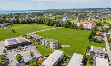 Wohnanlage Pappelweg, Lochau - Luftbild Südost-Ansicht