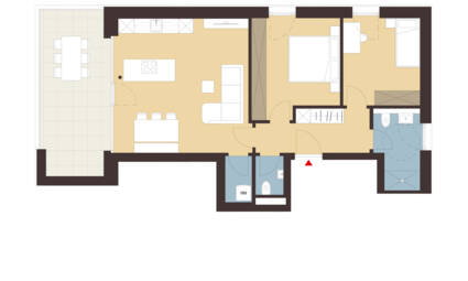 Fallenberggasse, Dornbirn-Grundriss Whg Top A05 Fallenberggasse, Dornbirn-Grundriss Whg Top A05