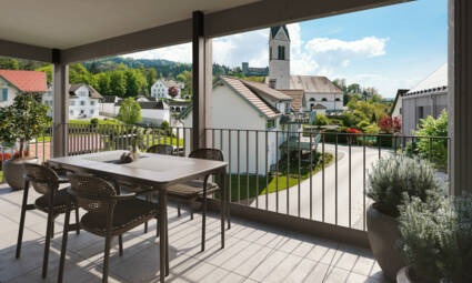 Auf dem Buehel, Wolfurt-Aussicht-Whg-B04