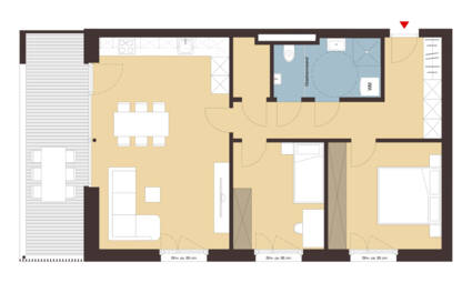 Weidenweg,Dornbirn-Grundriss Whg 06 Weidenweg,Dornbirn-Grundriss Whg 06
