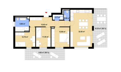 Grundriss B14 | Bad Wörishofen, Obere Mühlstraße Grundriss B14 | Bad Wörishofen, Obere Mühlstraße