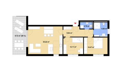 Grundriss C24 | Bad Wörishofen, Obere Mühlstraße Grundriss C24 | Bad Wörishofen, Obere Mühlstraße