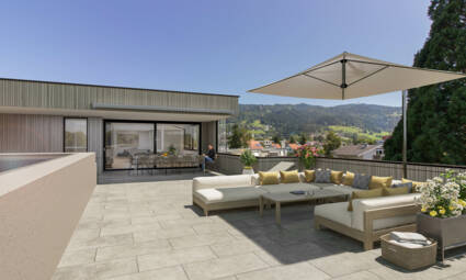 Wohnanlage Pappelweg, Lochau - Aussicht Penthouse Wohnanlage Pappelweg, Lochau - Aussicht Penthouse