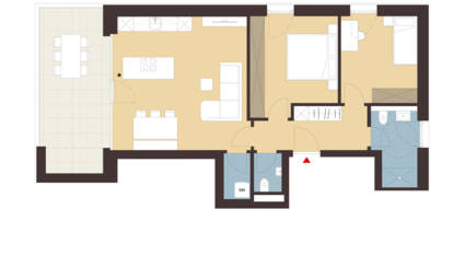 Fallenberggasse, Dornbirn-Grundriss Whg Top A08 Fallenberggasse, Dornbirn-Grundriss Whg Top A08