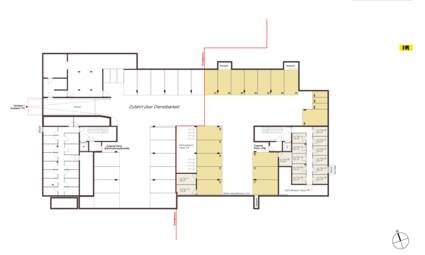 Weidenweg, Dornbirn-Geschossplan Tiefgarage