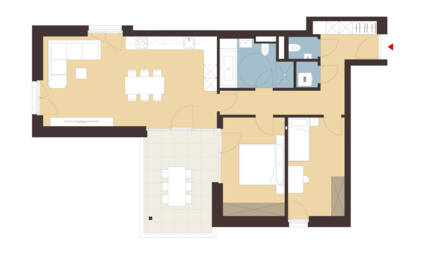 Riedergasse, Bregenz-Grundriss Whg 11