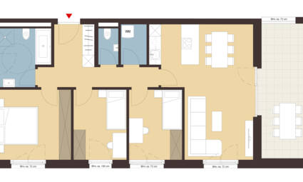 Grabenweg, Dornbirn-Grundriss Whg B07 Grabenweg, Dornbirn-Grundriss Whg B07