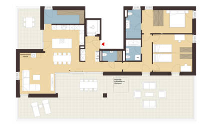Nachbauerstraße, Dornbirn-Grundriss Whg B09 Nachbauerstraße, Dornbirn-Grundriss Whg B09