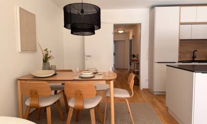 Musterwohnung Am Emsbach Wohnzimmer/Küche Musterwohnung Am Emsbach Wohnzimmer/Küche