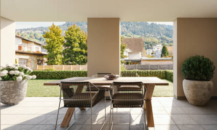 Grabenweg, Dornbirn-Aussicht-Whg B01