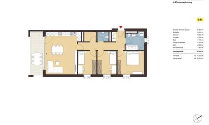 Grundriss Whg 1 Neugrütt Fußach Grundriss Whg 1 Neugrütt Fußach