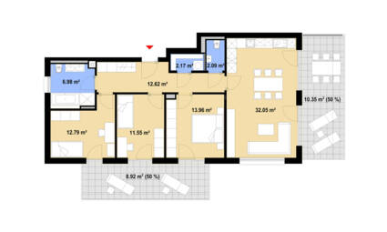 Grundriss B16 | Bad Wörishofen, Obere Mühlstraße Grundriss B16 | Bad Wörishofen, Obere Mühlstraße
