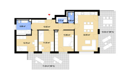 Grundriss B12 | Bad Wörishofen, Obere Mühlstraße 