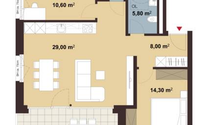 Am Römerstein in Höchst Grundriss Whg A07 i+R Wohnbau GmbH Am Römerstein in Höchst Grundriss Whg A07 i+R Wohnbau GmbH