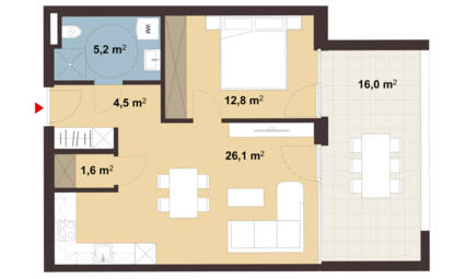 Wiesenstraße in Höchst Whg C07 i+R Wohnbau GmbH Wiesenstraße in Höchst Whg C07 i+R Wohnbau GmbH