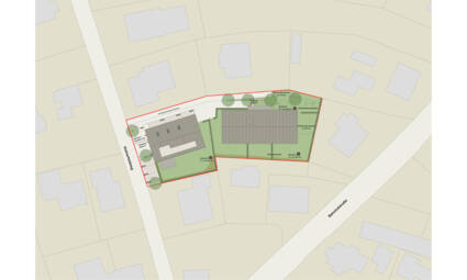 Wohnanlage Hofnerfeldweg Lageplan