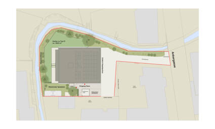 Wohnanlage Ankergasse, Hard - Lageplan