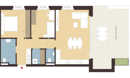 Engelspitz, Sulzberg-Grundriss Whg B01