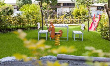 Wohnanlage Sebastianstraße, Feldkirch - Spielplatz Wohnanlage Sebastianstraße, Feldkirch - Spielplatz © (c) walser images