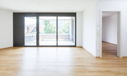 Wohnanlage Sebastianstraße, Feldkirch - Wohn- und Esszimmer Top 14 © (c) walser images