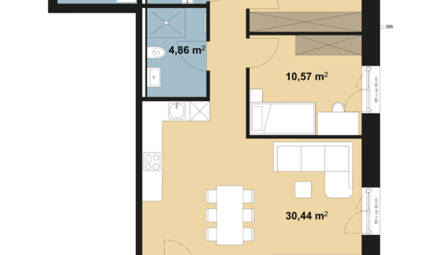 Haus A - Wohnung 08-Obergeschoss 01