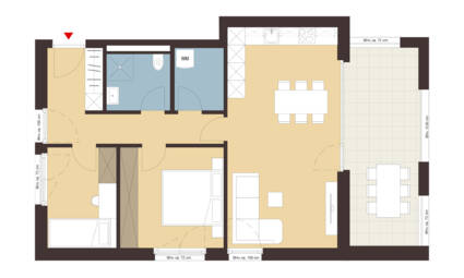 Grabenweg, Dornbirn-Grundriss Whg B10