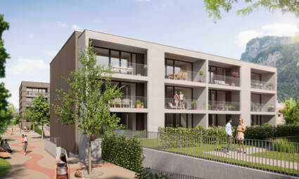 Hellbrunnenstraße in Hohenems Ansicht 01 i+R Wohnbau GmbH