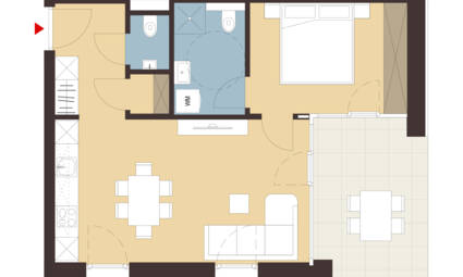 Fallenberggasse, Dornbirn-Grundriss Whg Top B03 Fallenberggasse, Dornbirn-Grundriss Whg Top B03