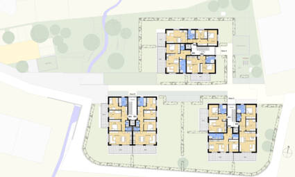 Grundriss 1.OG | Bad Wörishofen, Obere Mühlstraße  Grundriss 1.OG | Bad Wörishofen, Obere Mühlstraße