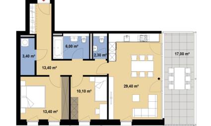 Grundriss Hammerweg Whg 02