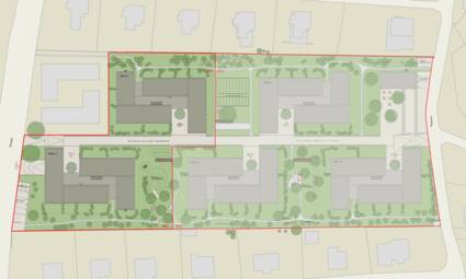 D'Sidlig in Nenzing Lageplan i+R Wohnbau GmbH