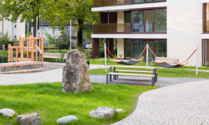 Wohnanlage Am Emsbach II, Hohenems - Südost-Ansicht © (c) walser images
