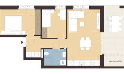 Grabenweg, Dornbirn-Grundriss Whg B01 Grabenweg, Dornbirn-Grundriss Whg B01